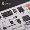 KELIK K35022 Kozak-001 Ukrainian MRAP 3D decals for ICM kit 1/35